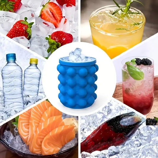 IcePro™ Compact - Cubo de hielo portátil con tapa sellada para bebidas premium