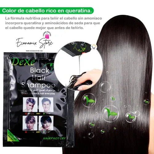 Shampoo Cubre Canas Dexe® - Pack para 10 Meses de Aplicación