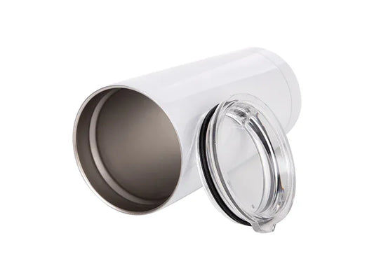 Termo Blanco de Acero Inoxidable de 20 oz para Sublimación ¡Manten tu café caliente por horas!