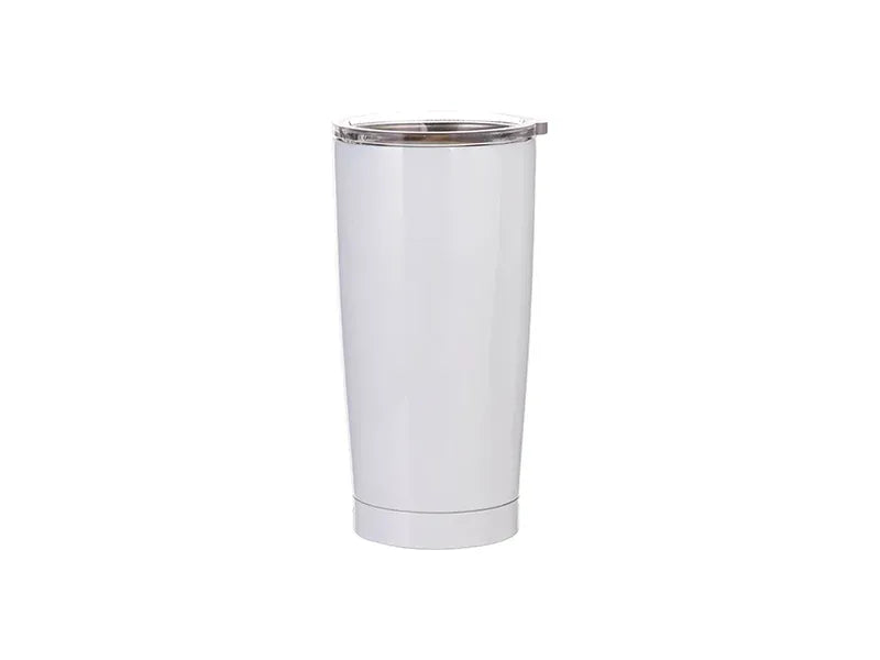 Termo Blanco de Acero Inoxidable de 20 oz para Sublimación ¡Manten tu café caliente por horas!
