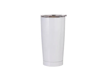 Termo Blanco de Acero Inoxidable de 20 oz para Sublimación ¡Manten tu café caliente por horas!