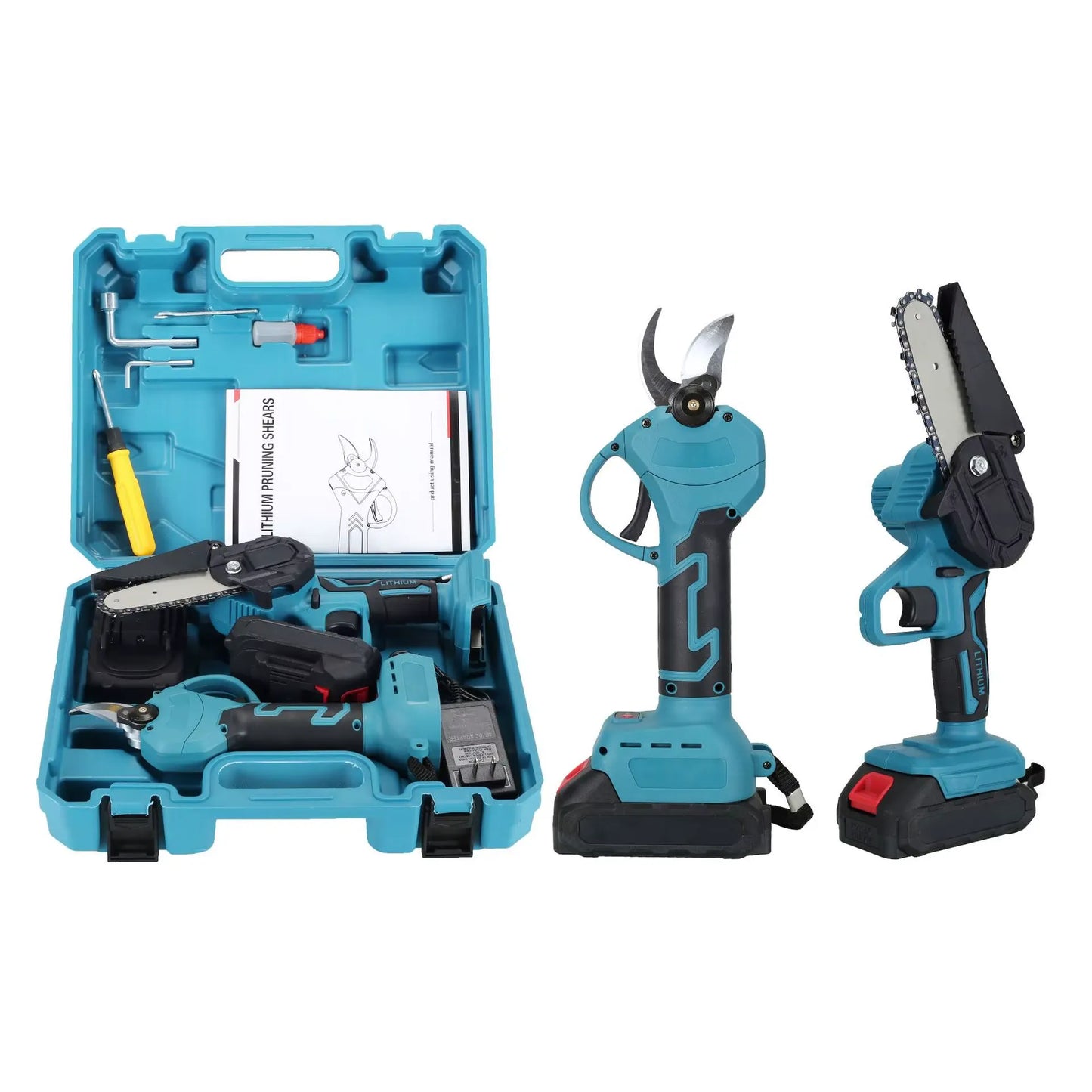 SET MINI SIERRA-TIJERA / 2 BATERIAS 48V
