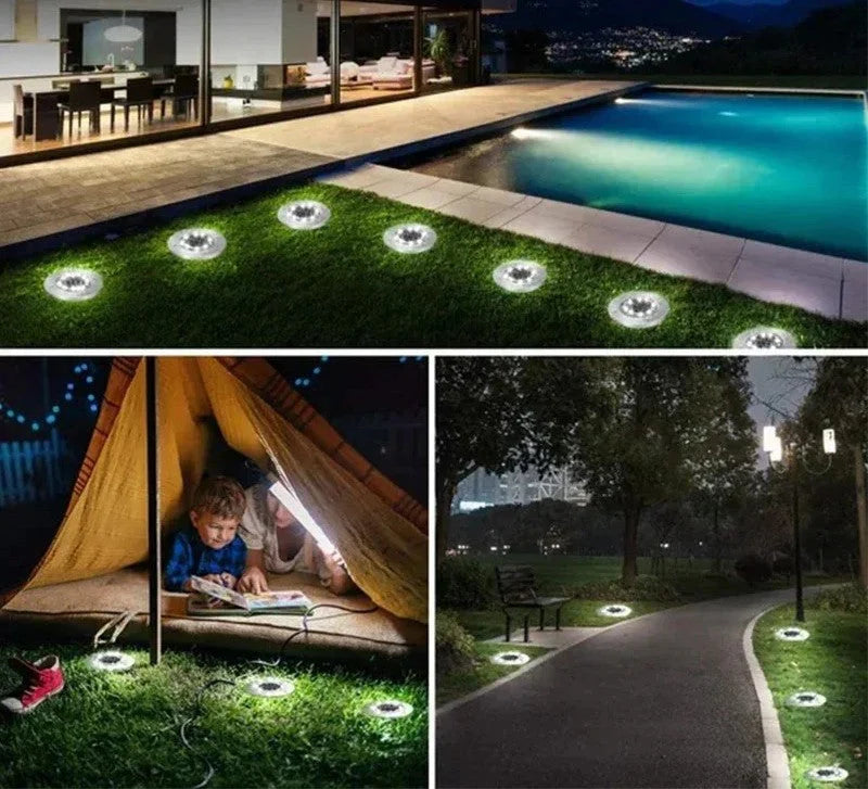 LumiStep™ Luz Solar Exterior – Pack de 4