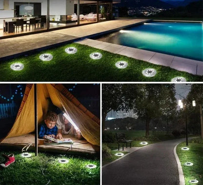 LumiStep™ Luz Solar Exterior – Pack de 4