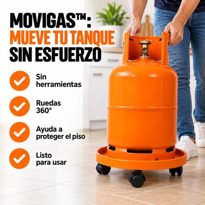 MoviGas™ – Base con Ruedas para Tanque de Gas