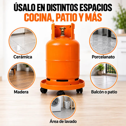MoviGas™ – Base con Ruedas para Tanque de Gas