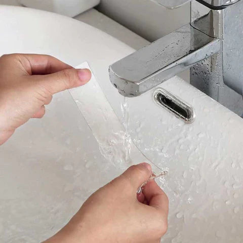 Cinta adhesiva Doble Cara transparente l Efecto 2 en 1 (Versión Extra fuerte)