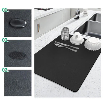 CocinaSeca™ – Tapete Superabsorbente para Platos